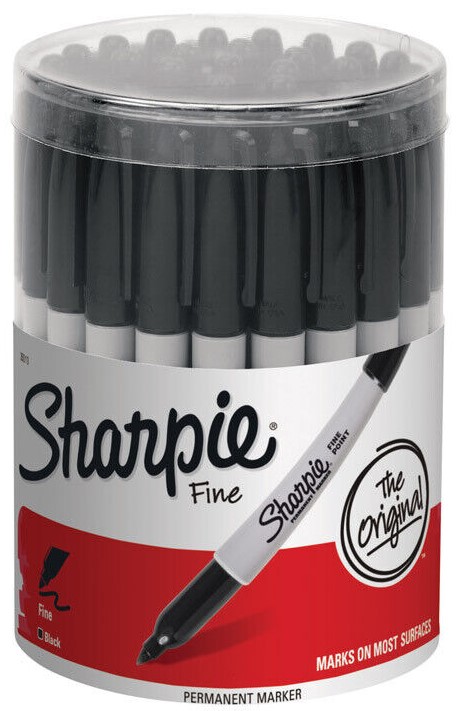 Sharpie Fine Black Marker - Single